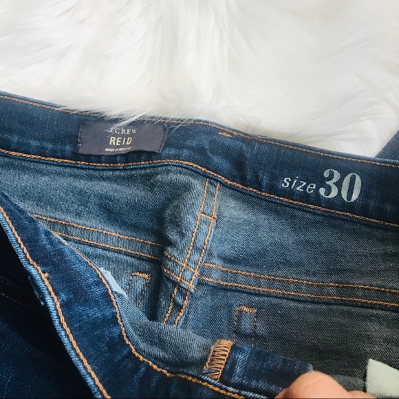 J Crew Reid cone denim in Brewster straight leg 30 - Picture 4 of 8